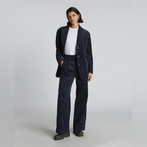 Everlane The Corduroy 80s Blazer Oversized Navy